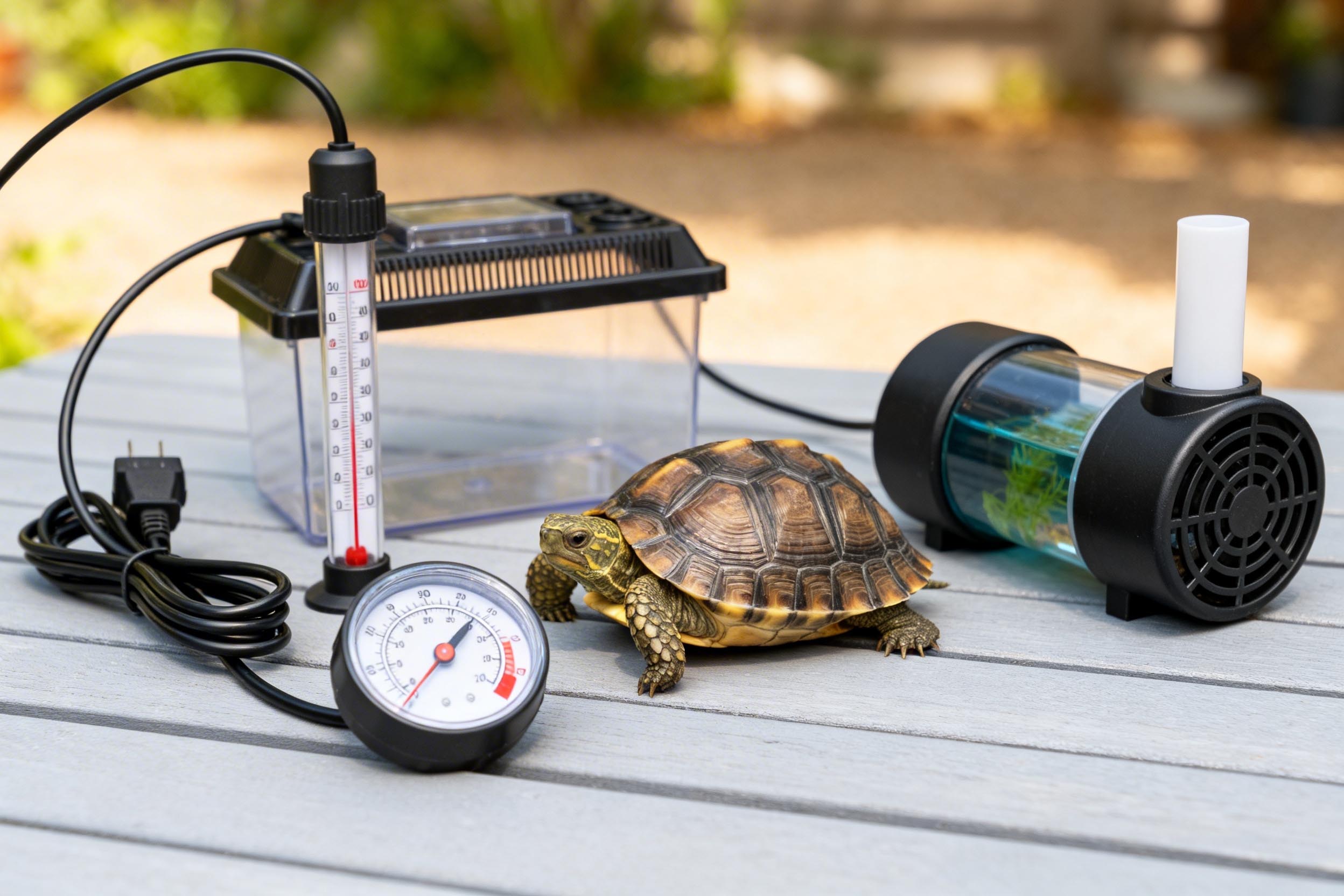 Turtle feeding and care