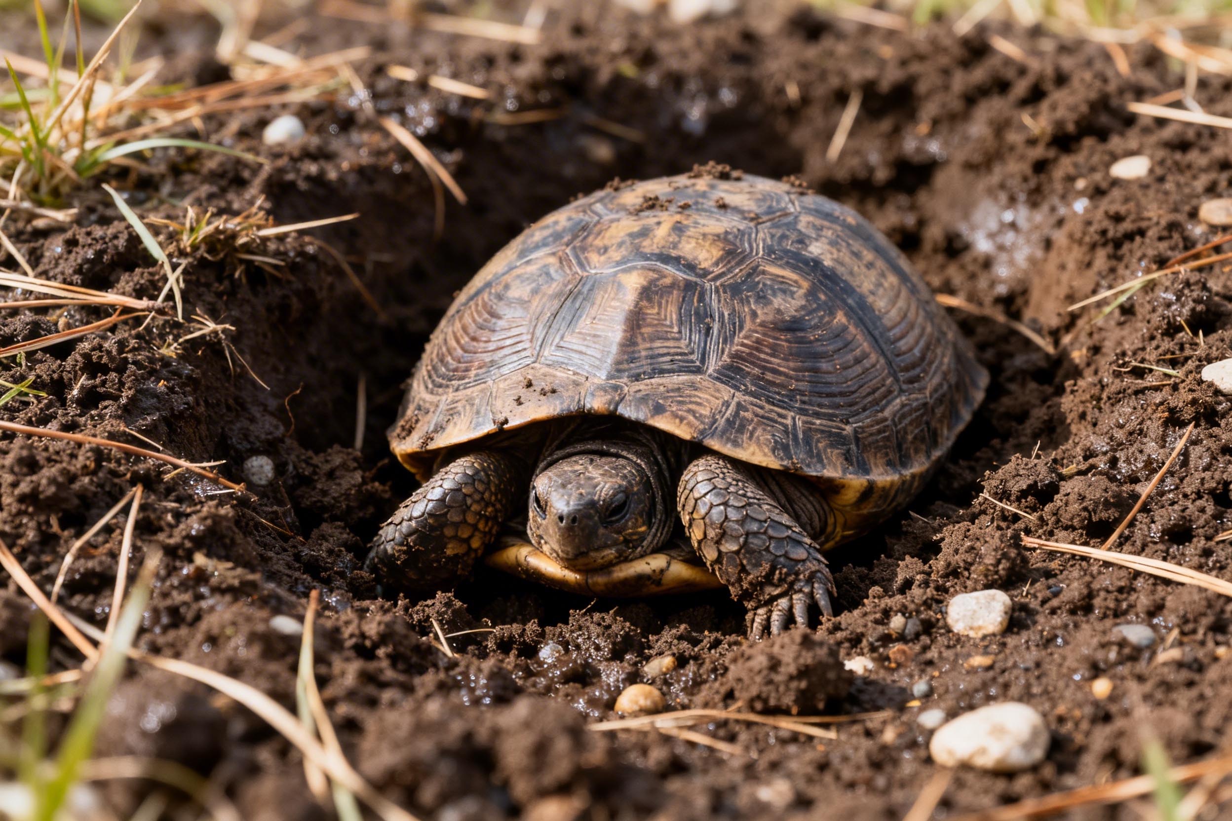 Turtle health examination